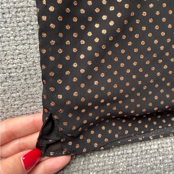 BNWT Jason Wu Tie-Neck Polka Dot Blouse Size M! - Picture 8 of 15